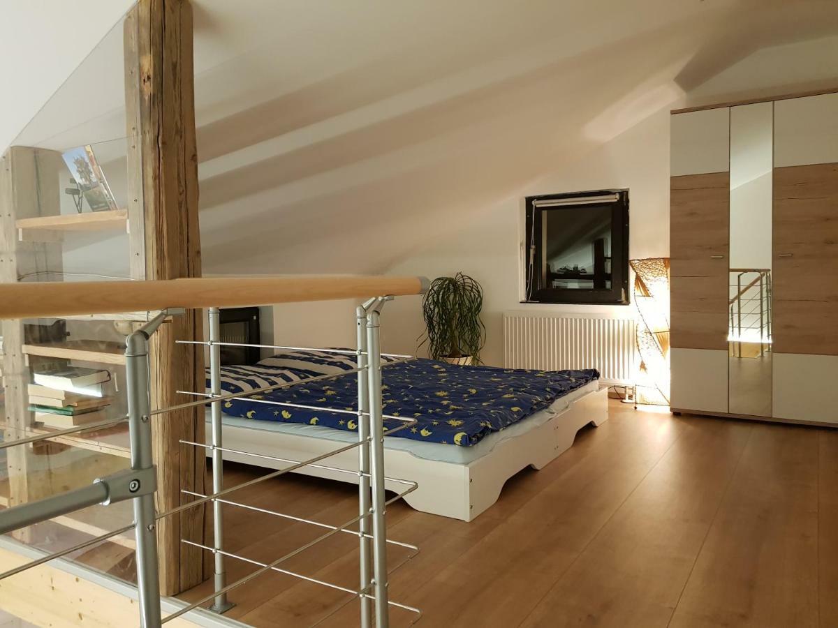 Ferienhaus Balkenkunst Radebeul Bagian luar foto