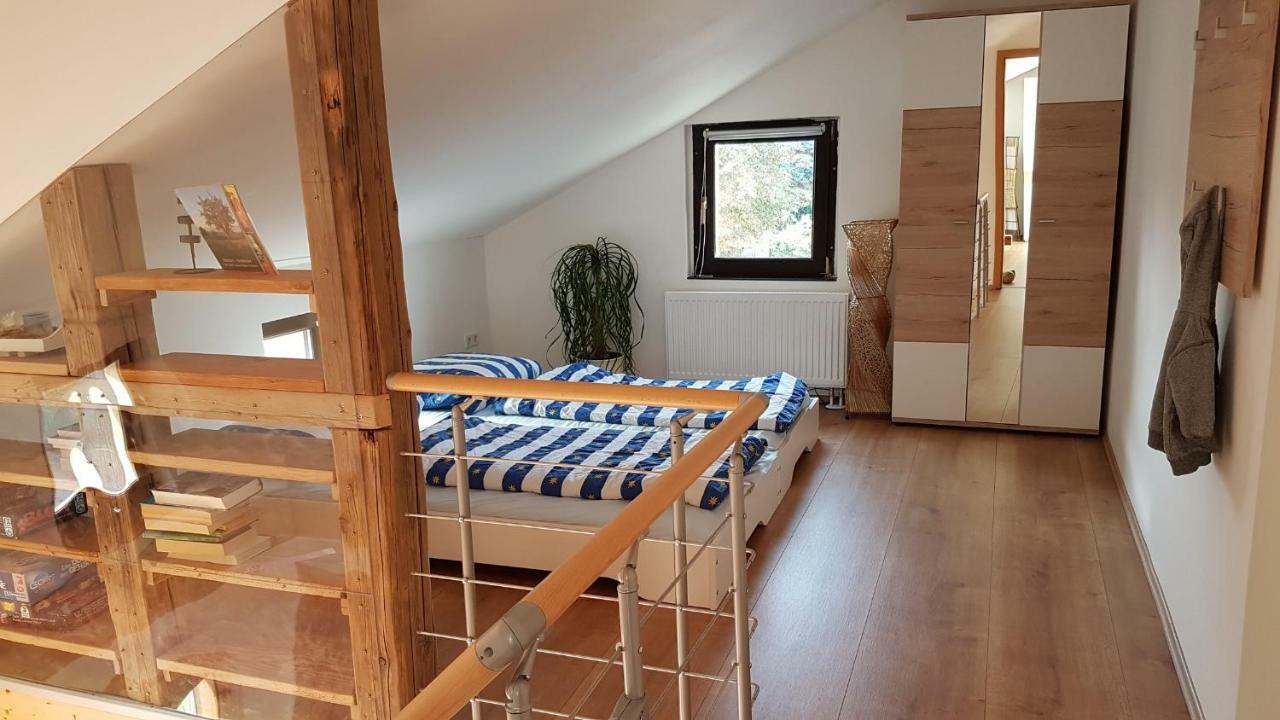 Ferienhaus Balkenkunst Radebeul Bagian luar foto